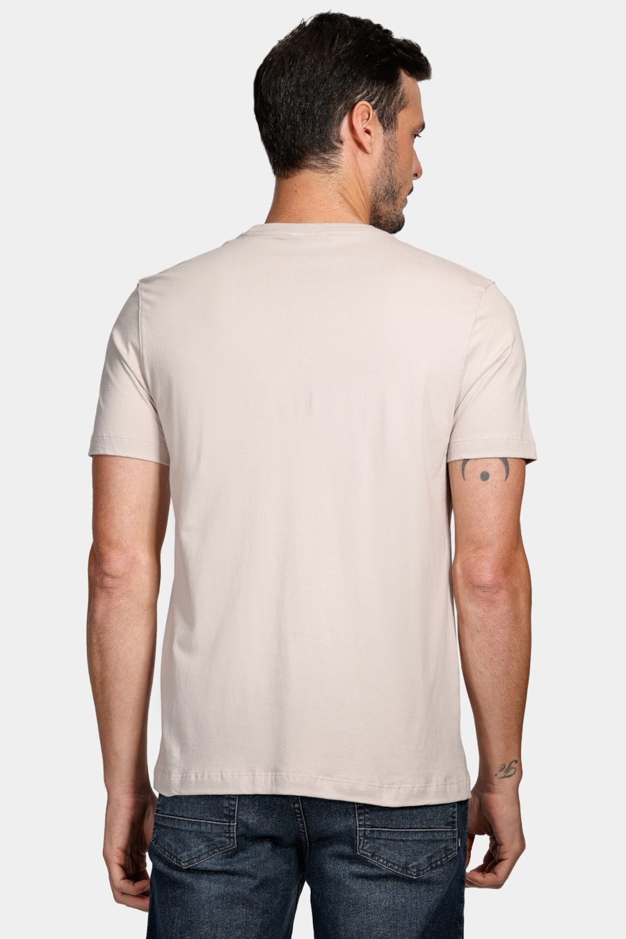 Camiseta Aramis Bold Espelhado Cáqui Pedra — foto 4 de 4