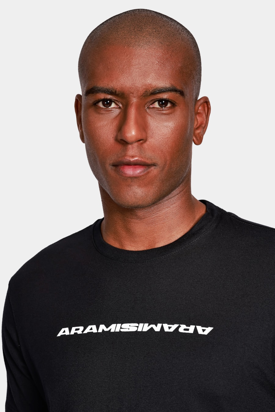 Camiseta Aramis Bold Espelhado Preto — foto 3 de 4