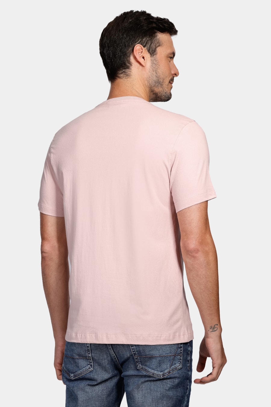 Camiseta Aramis Bold Espelhado Rosa Seco — foto 4 de 4
