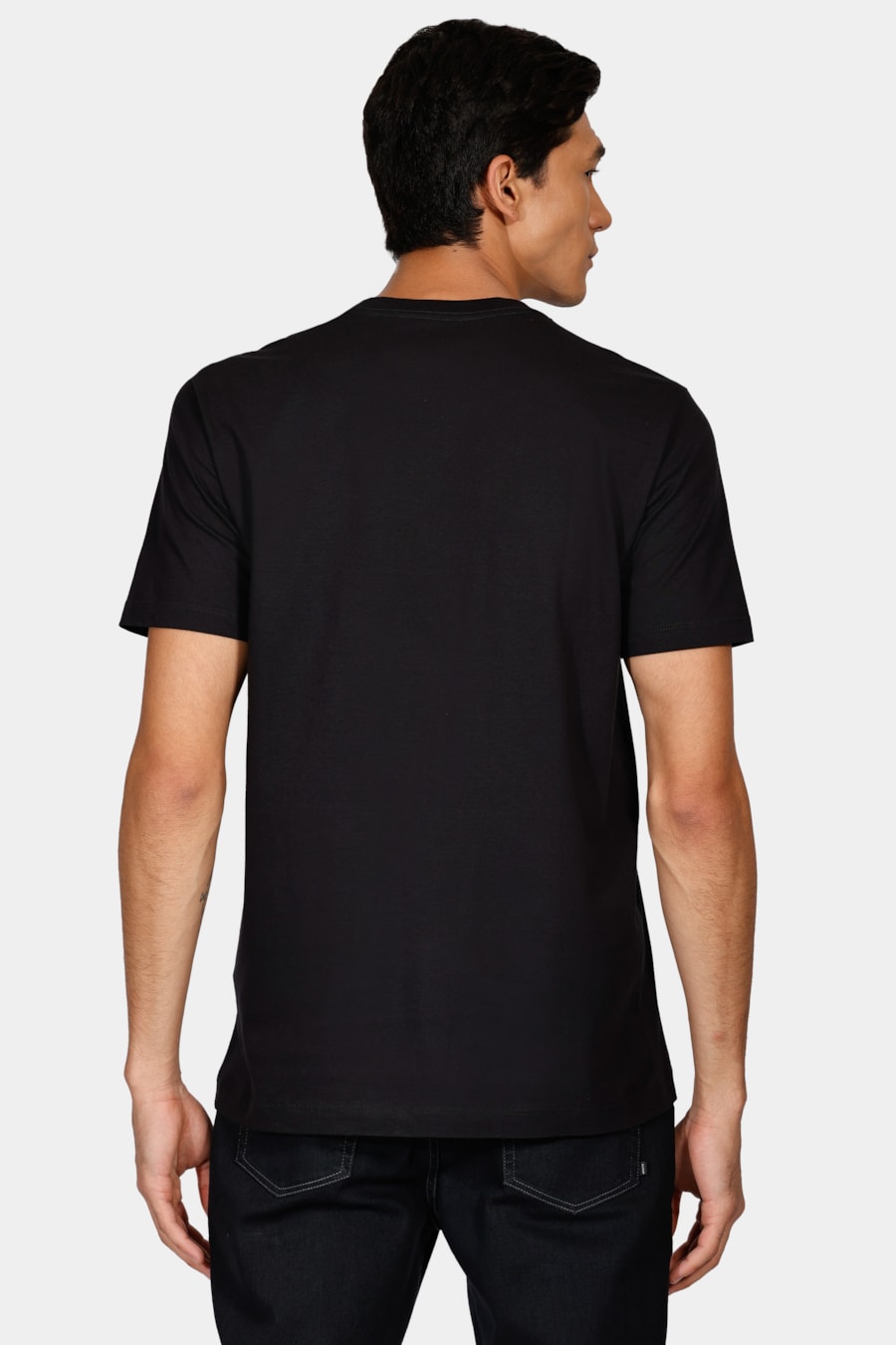 Camiseta Aramis College de Algodão Preto — foto 4 de 4