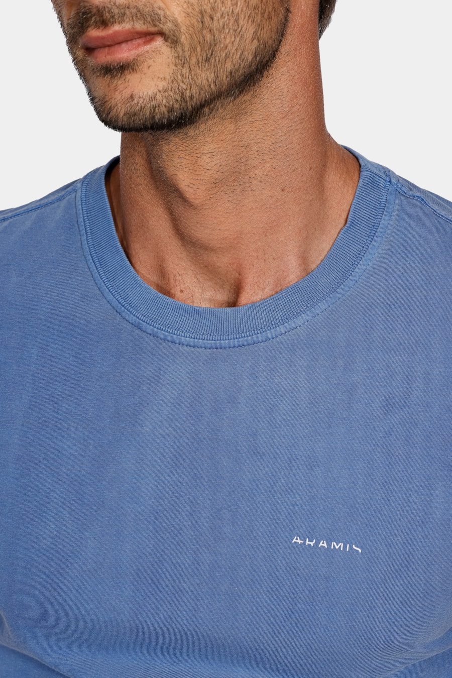 Camiseta Aramis Cortado Stone Azul Royal — foto 3 de 4