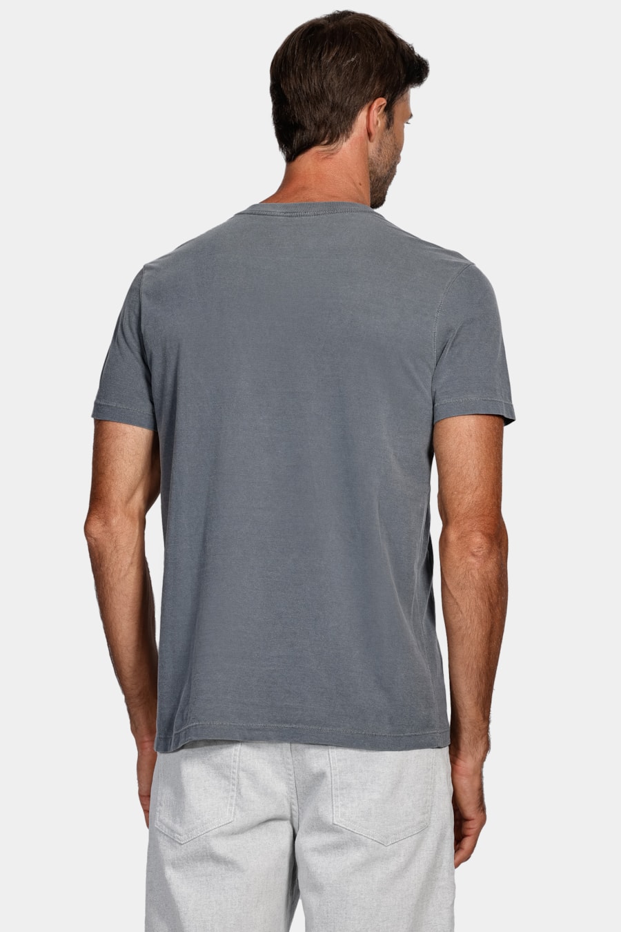 Camiseta Aramis Cortado Stone Marinho — foto 4 de 4