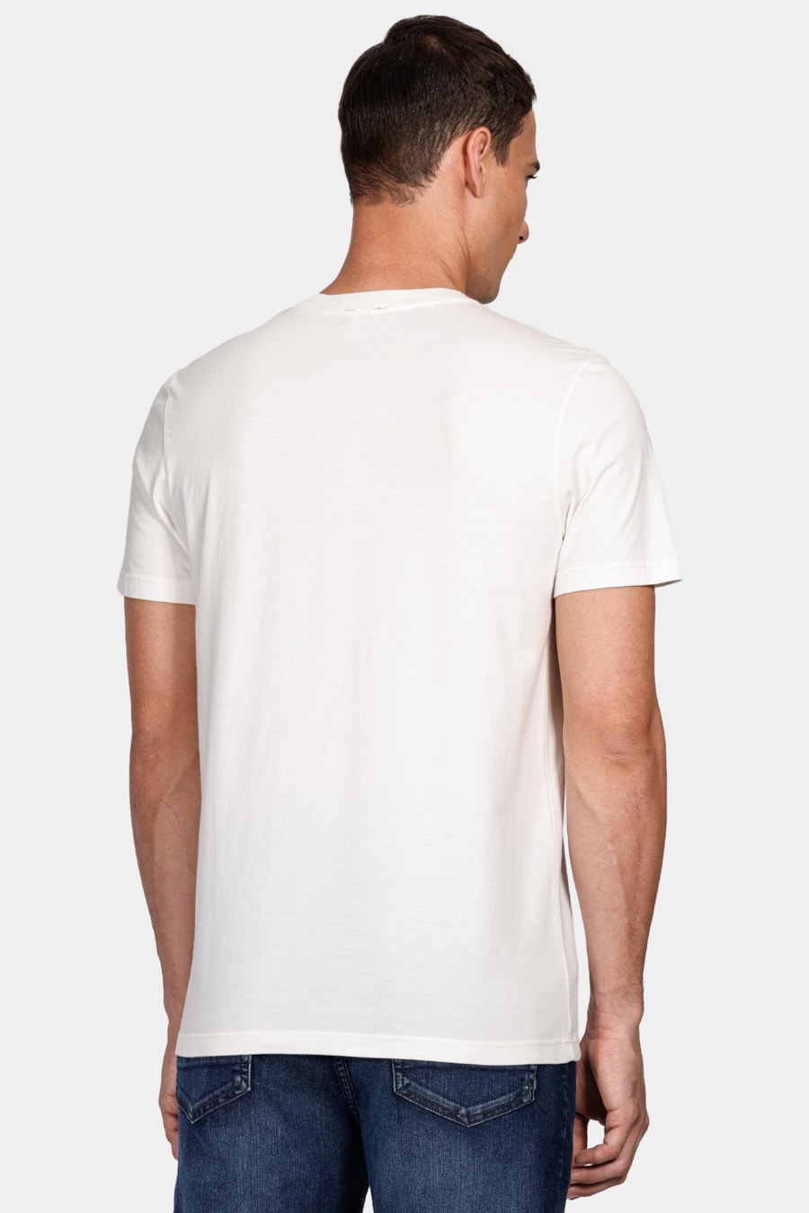 Camiseta Aramis Cortado Stone Natural — foto 4 de 4