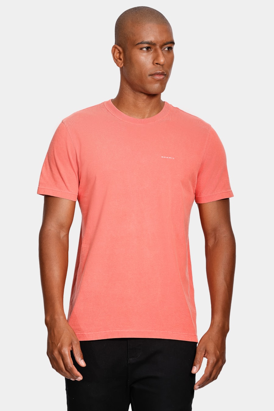 Camiseta Aramis Cortado Stone Vermelho Cereja — foto 1 de 4