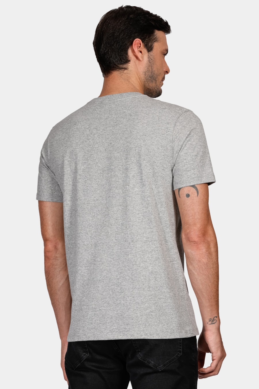 Camiseta Aramis Duplo Cinza Mescla — foto 4 de 4