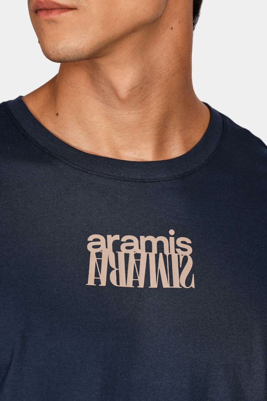 Camiseta Aramis Duplo Marinho — foto 3 de 4