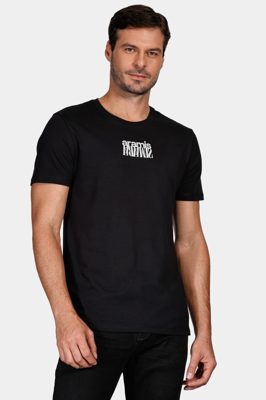Camiseta Aramis Duplo Preto — foto 1 de 4