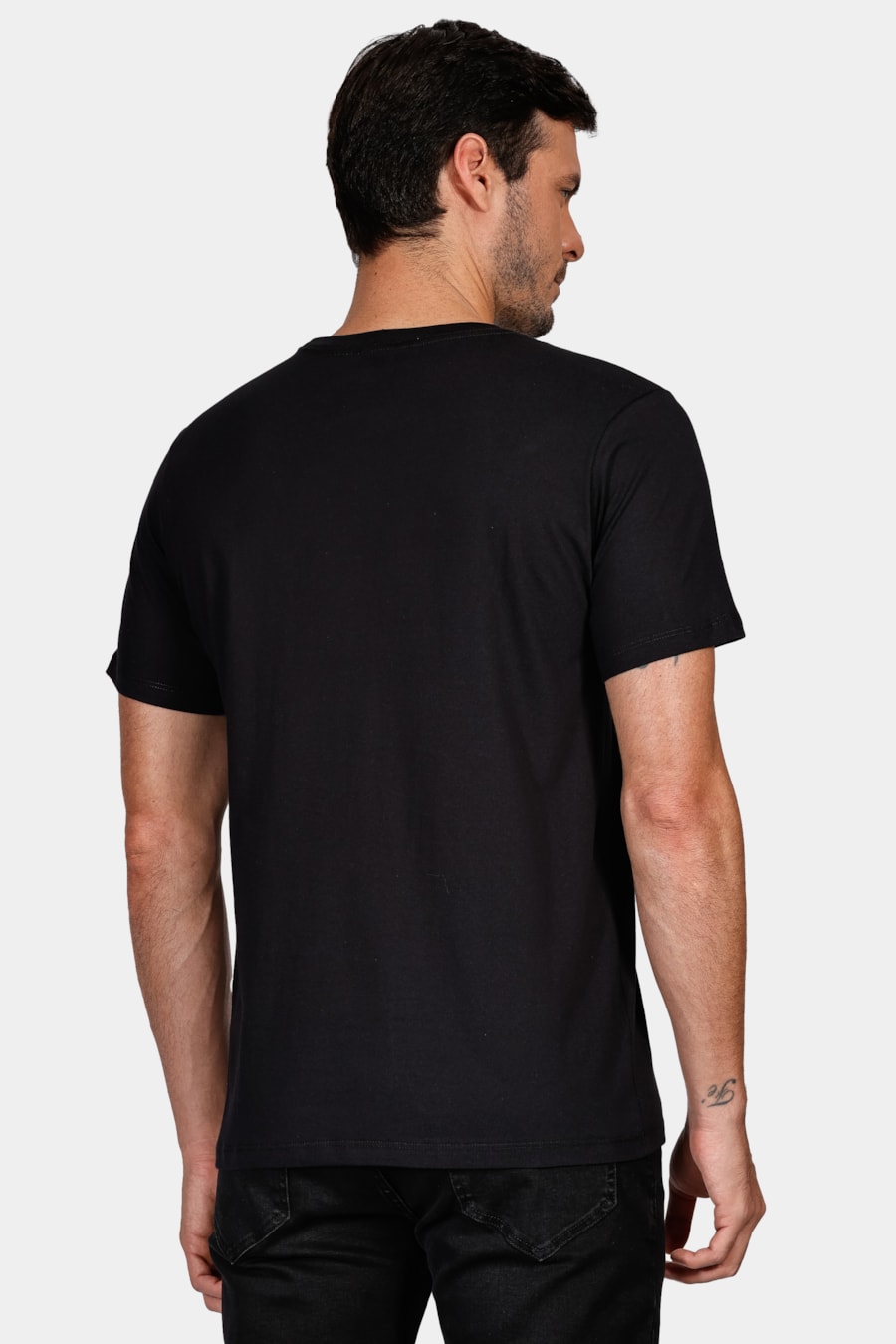 Camiseta Aramis Duplo Preto — foto 4 de 4