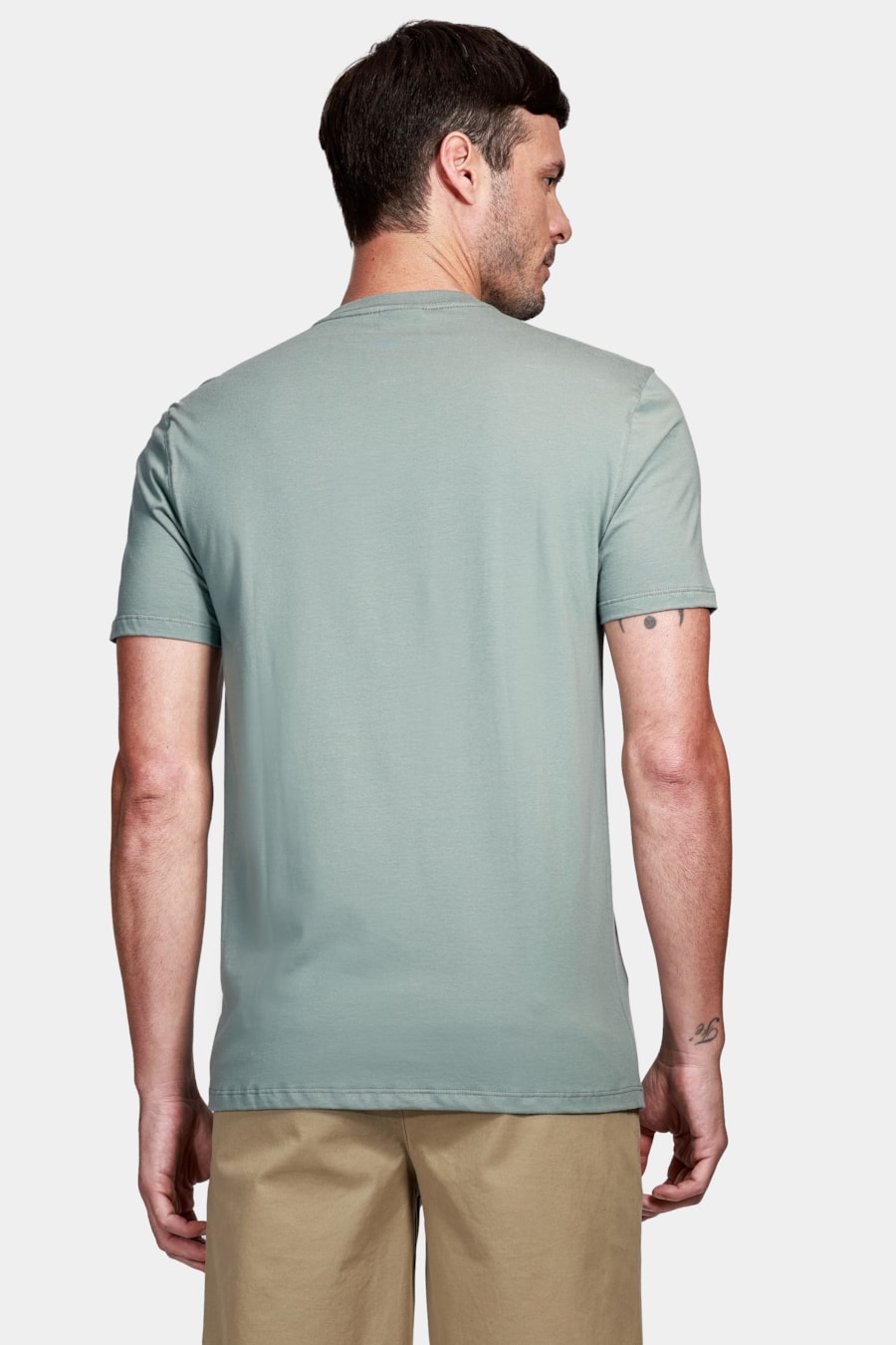 Camiseta Aramis Espelhado Outline Verde Eucalipto — foto 4 de 4