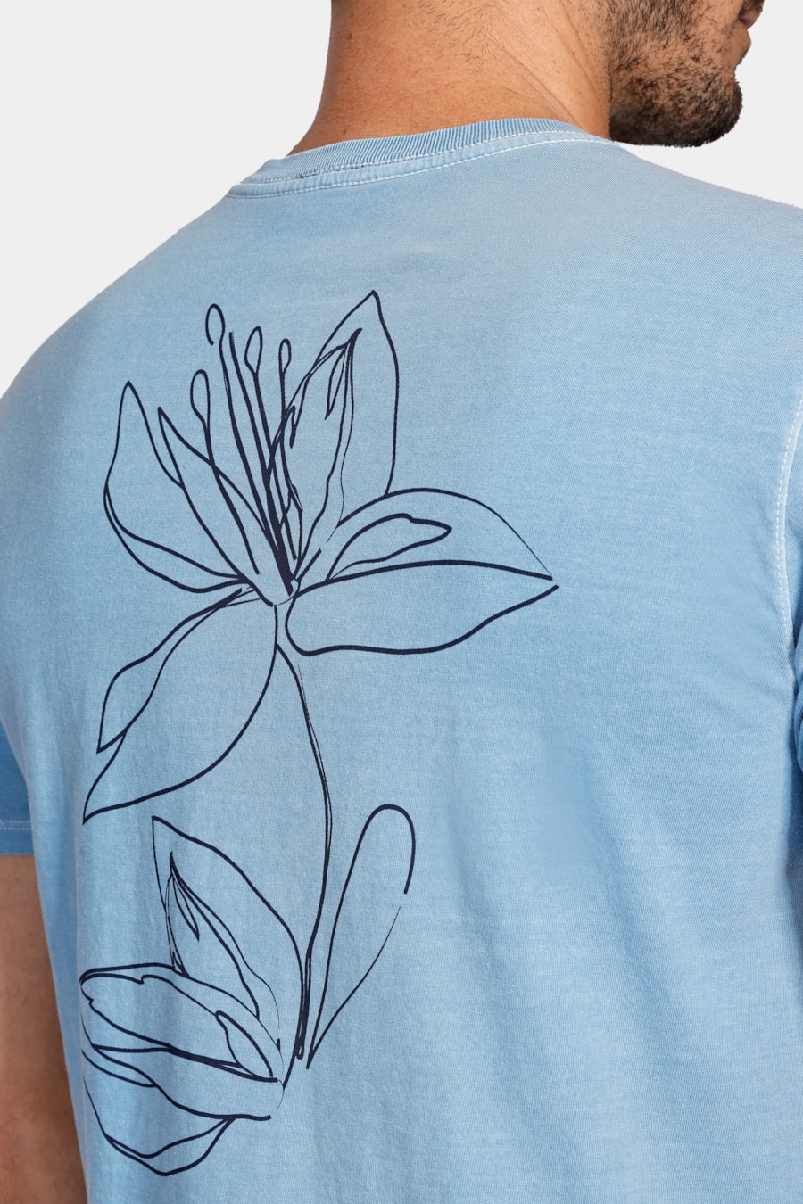 Camiseta Aramis Lírio Azul Oceano — foto 4 de 5