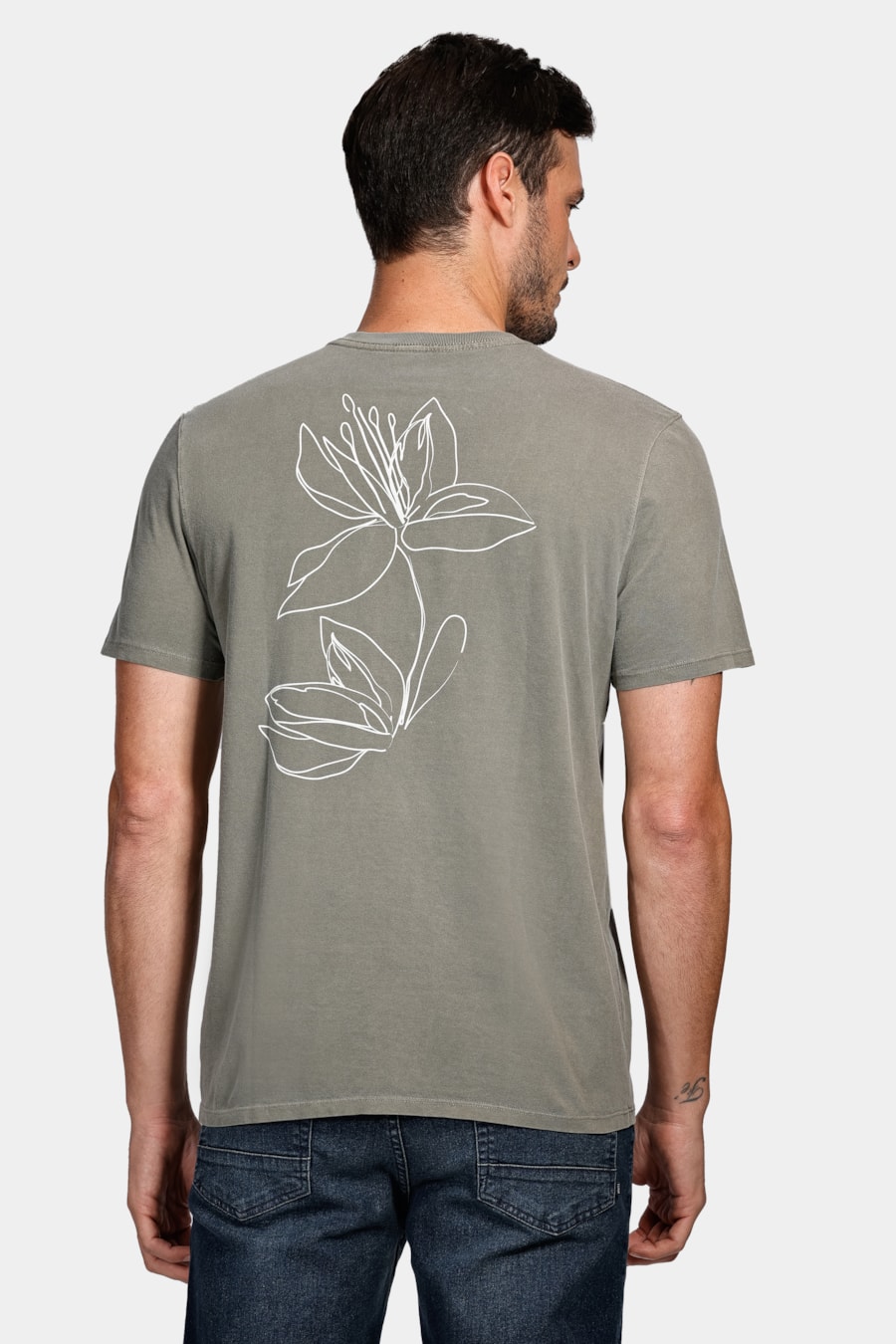 Camiseta Aramis Lírio Verde Folha Seca — foto 4 de 4