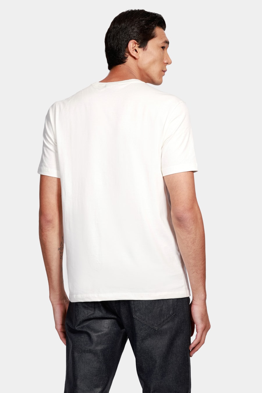 Camiseta Aramis Pixel Fade Off White — foto 4 de 4