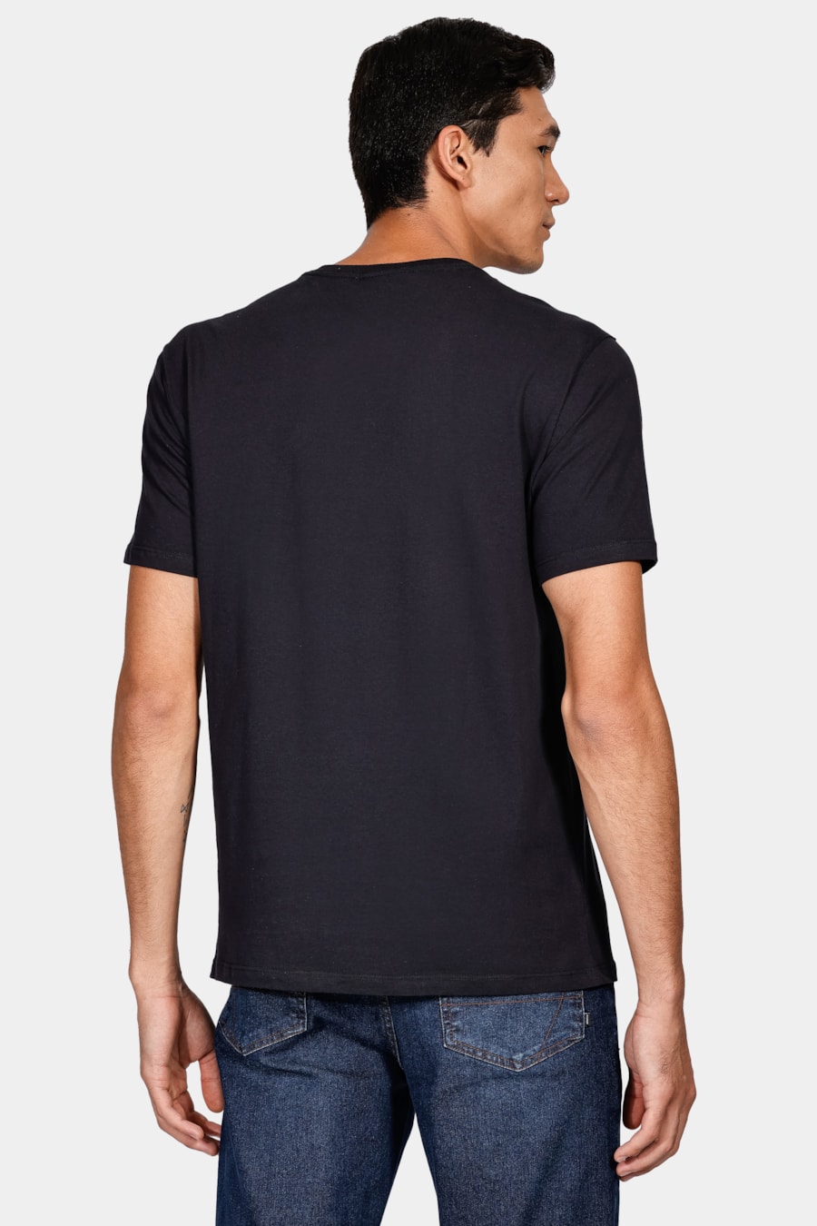 Camiseta Aramis Pixel Fade Preto — foto 4 de 4