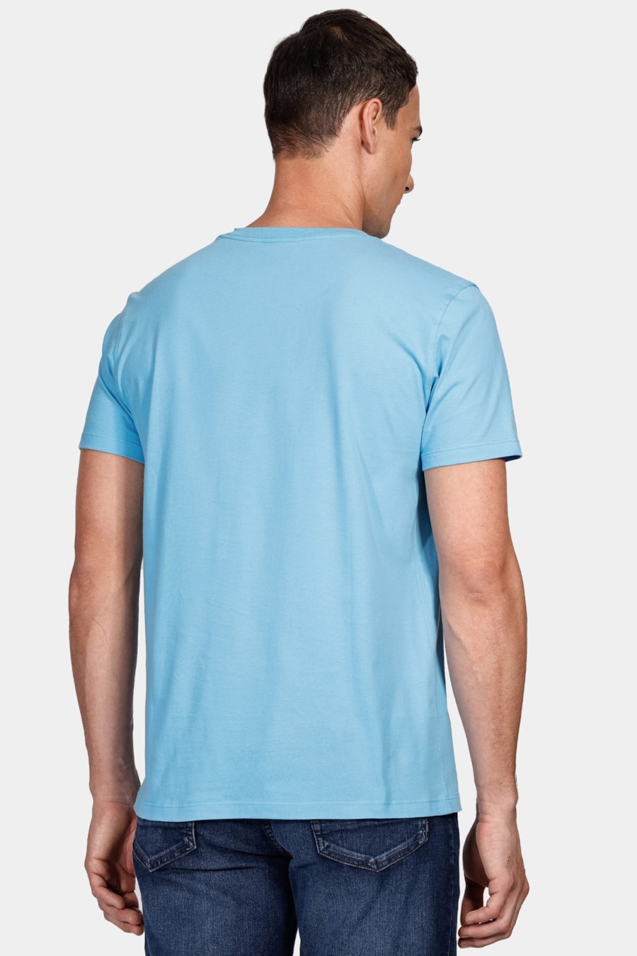 Camiseta Assinatura Aramis Barcode Azul Turquesa — foto 4 de 4