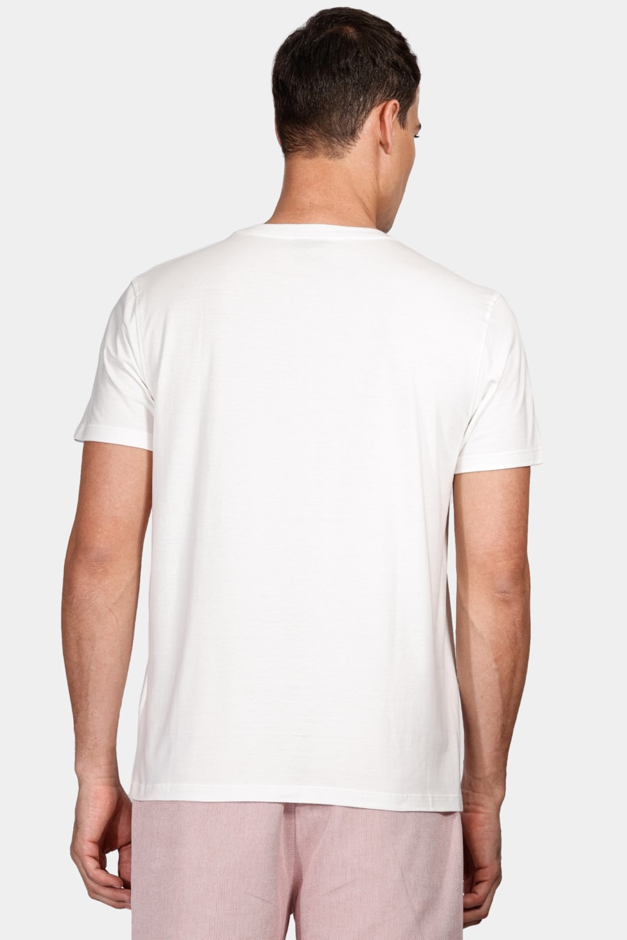 Camiseta Assinatura Aramis Barcode Off White — foto 4 de 4
