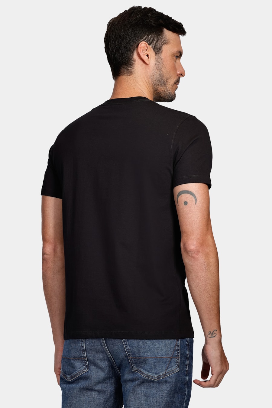 Camiseta Assinatura Aramis Barcode Preto — foto 4 de 4