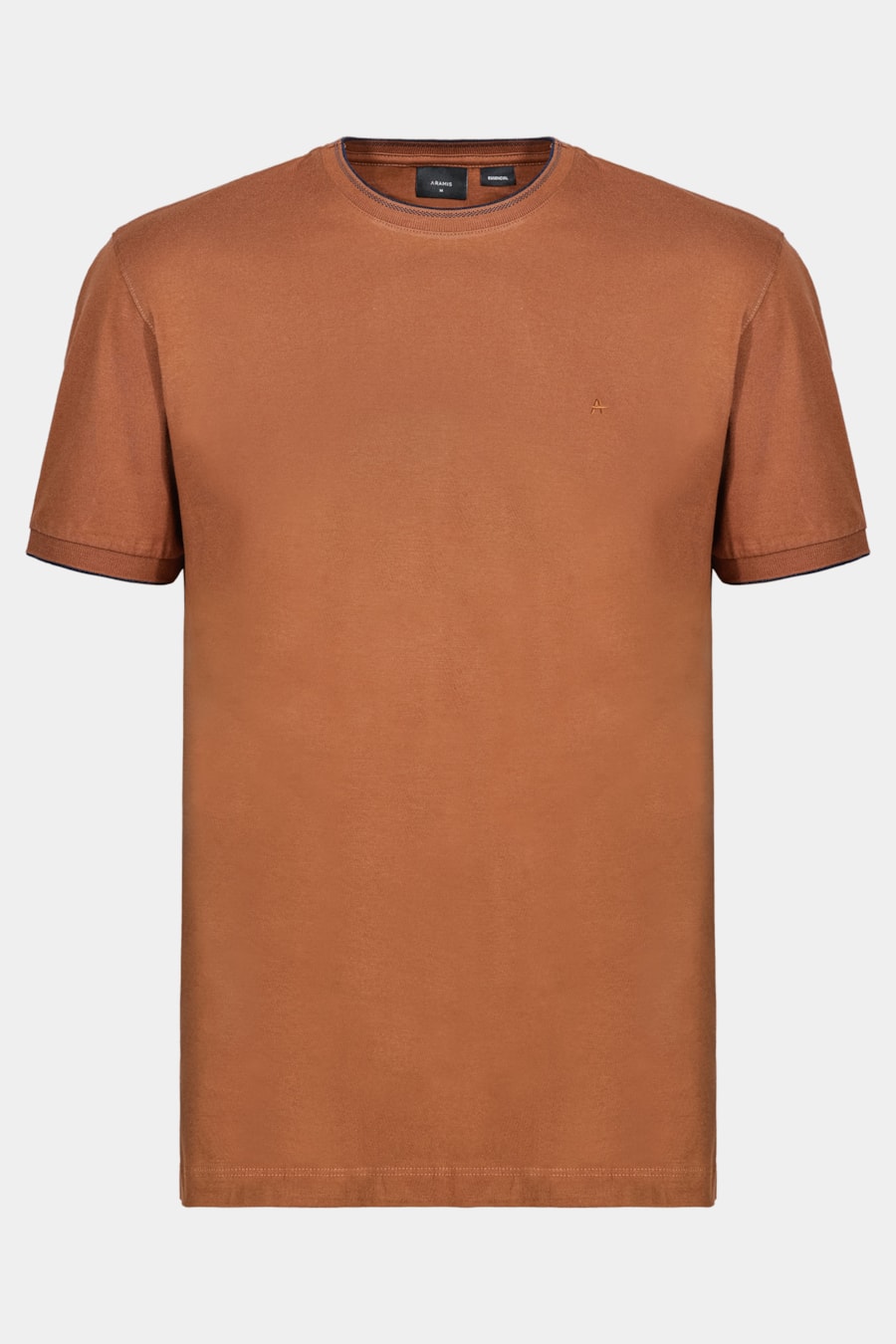 Camiseta Básica Friso na Gola Caramelo — foto 7 de 7