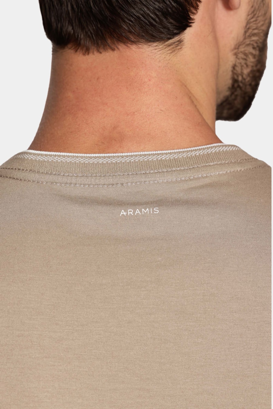 Camiseta Básica Friso na Gola Fendi 117 — foto 4 de 6