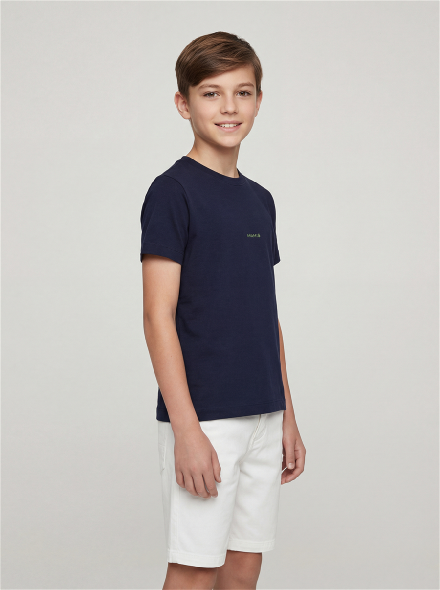 Camiseta Básica Infantil Aramis Marinho — foto 1 de 5