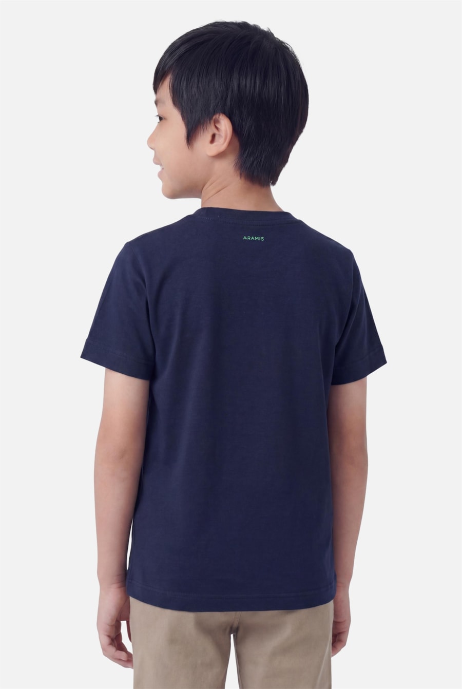 Camiseta Básica Infantil Aramis Marinho — foto 3 de 5
