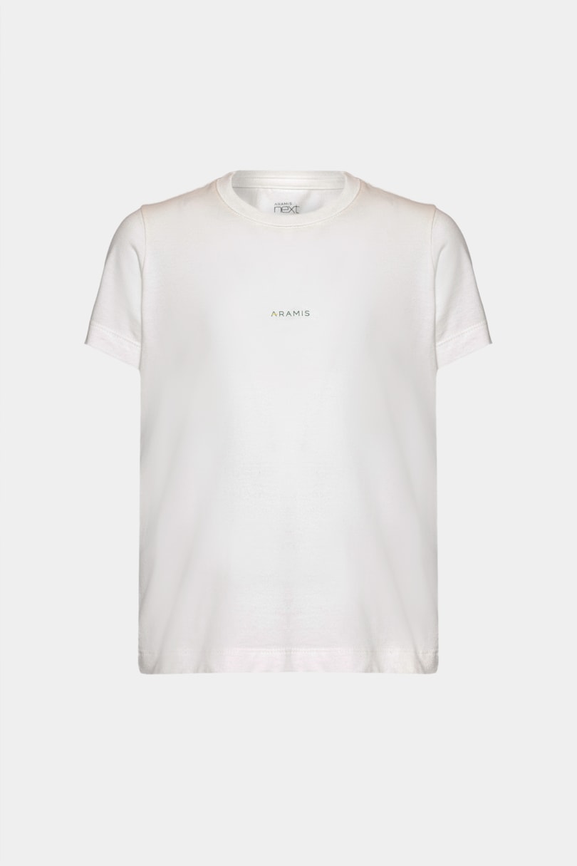 Camiseta Básica Infantil Aramis Off White