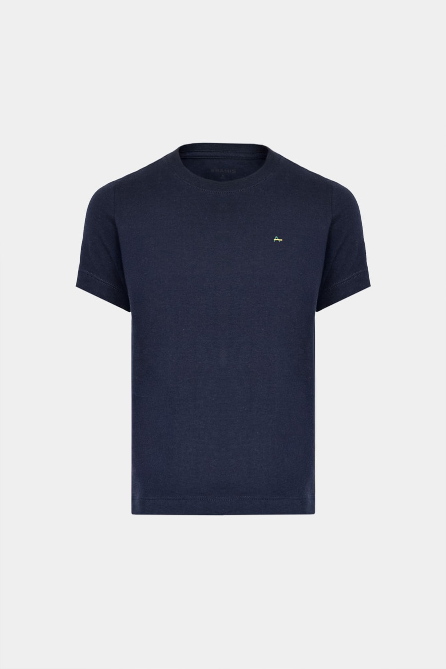 Camiseta Básica Infantil Marinho — foto 4 de 5