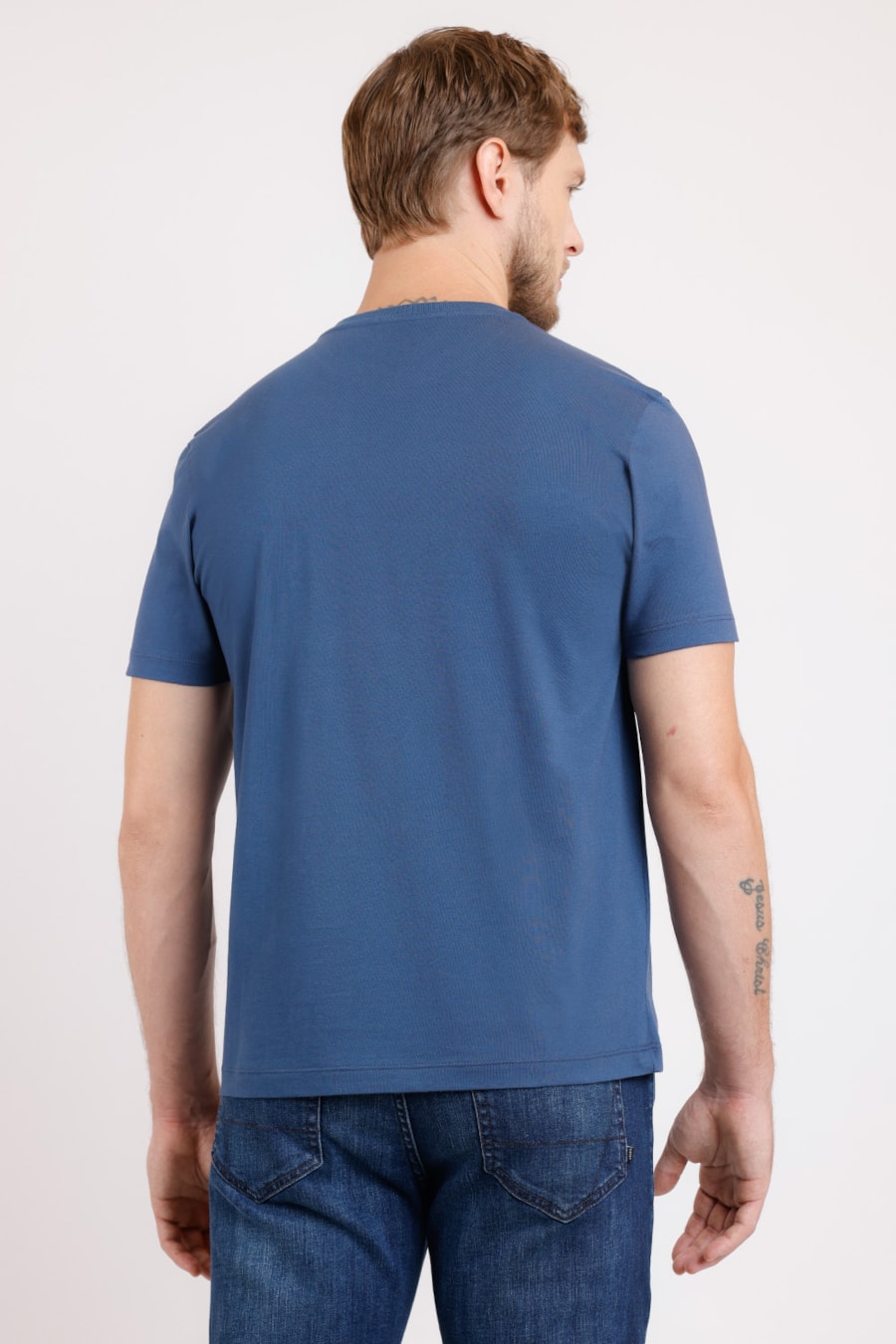 Camiseta Básica Malha Regular Indigo — foto 2 de 2