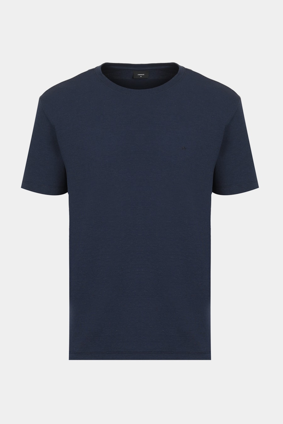 Camiseta Basica Manga Curta Com Textura Ottoman Azul Marinho — foto 5 de 5