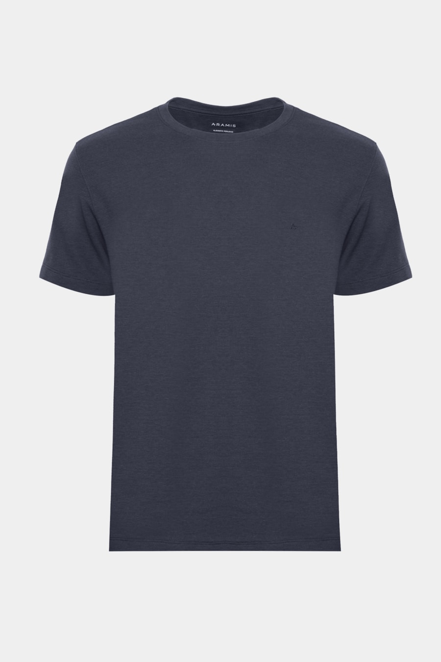 Camiseta Basica Manga Curta Com Textura Ottoman Navy — foto 5 de 5