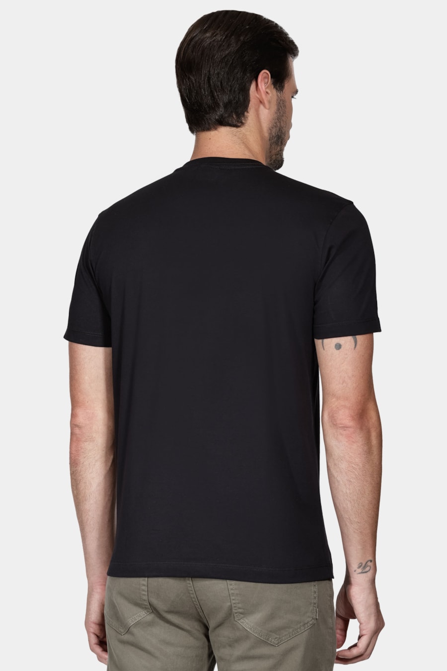 Camiseta Básica Manga Curta Preto — foto 4 de 5