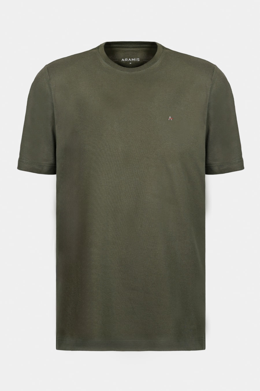 Camiseta Básica Manga Curta Verde Militar — foto 5 de 6
