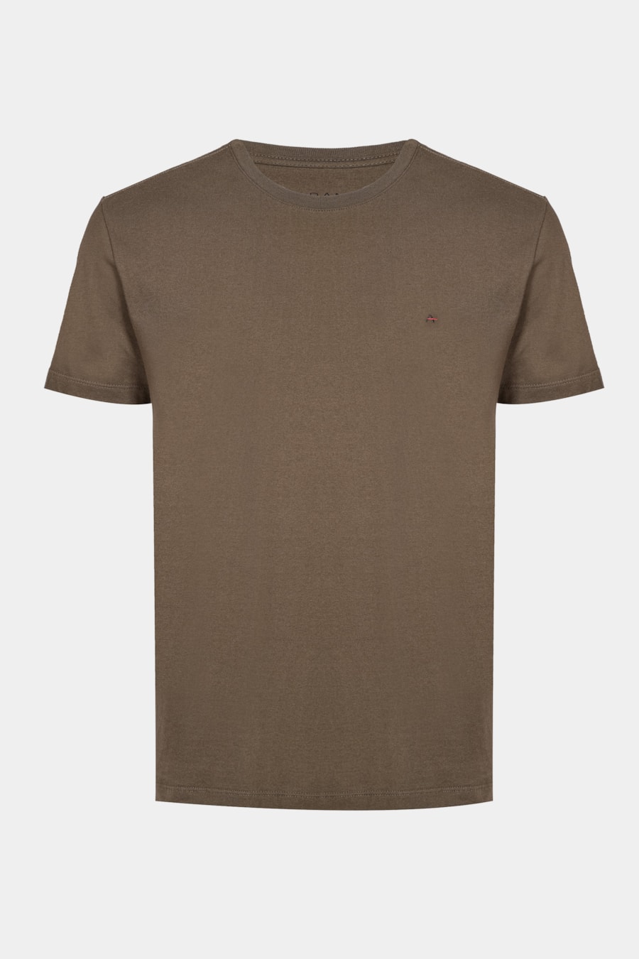 Camiseta Básica Manga Curta Verde Militar — foto 6 de 6