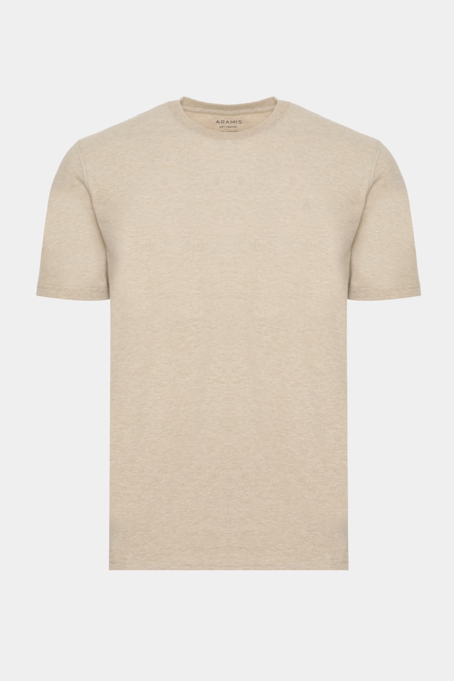 Camiseta Comfort Melange Soft Areia 116 — foto 5 de 5