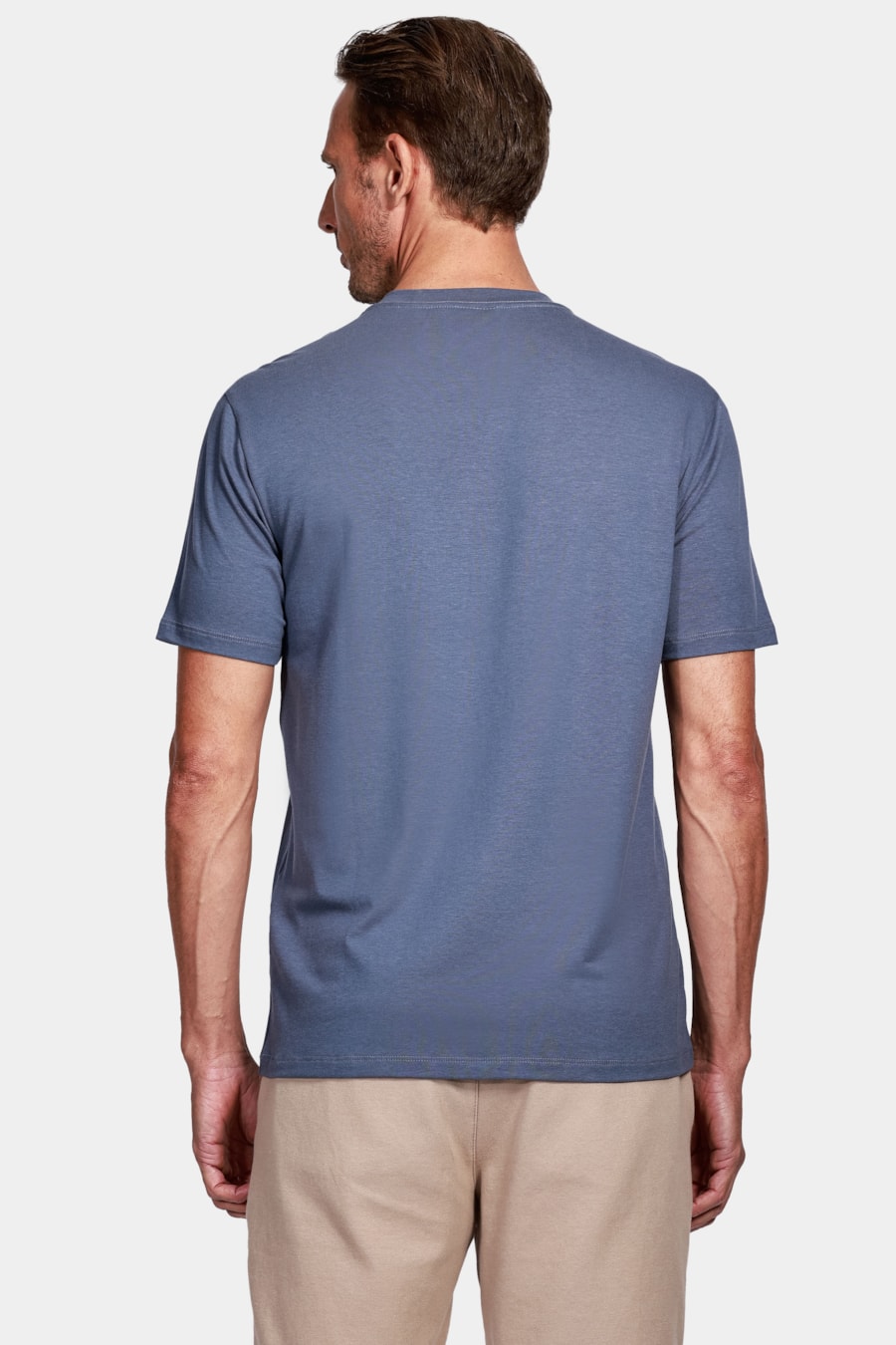 Camiseta Cotton Liocel D+ Azul Indigo — foto 4 de 4