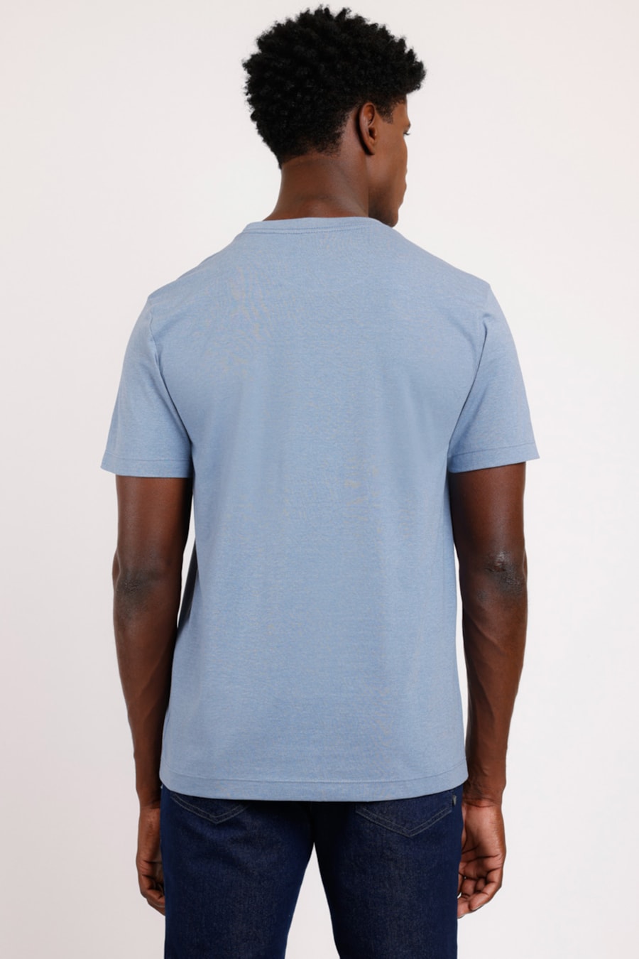 Camiseta Eco Pet Estampa Vertices Alumínio — foto 2 de 2