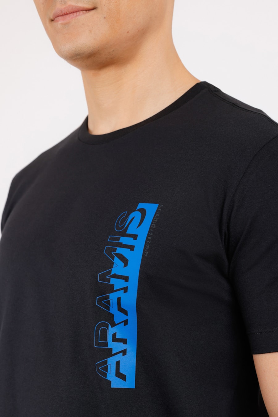 Camiseta Estampa Aramis Neon Preto — foto 1 de 2