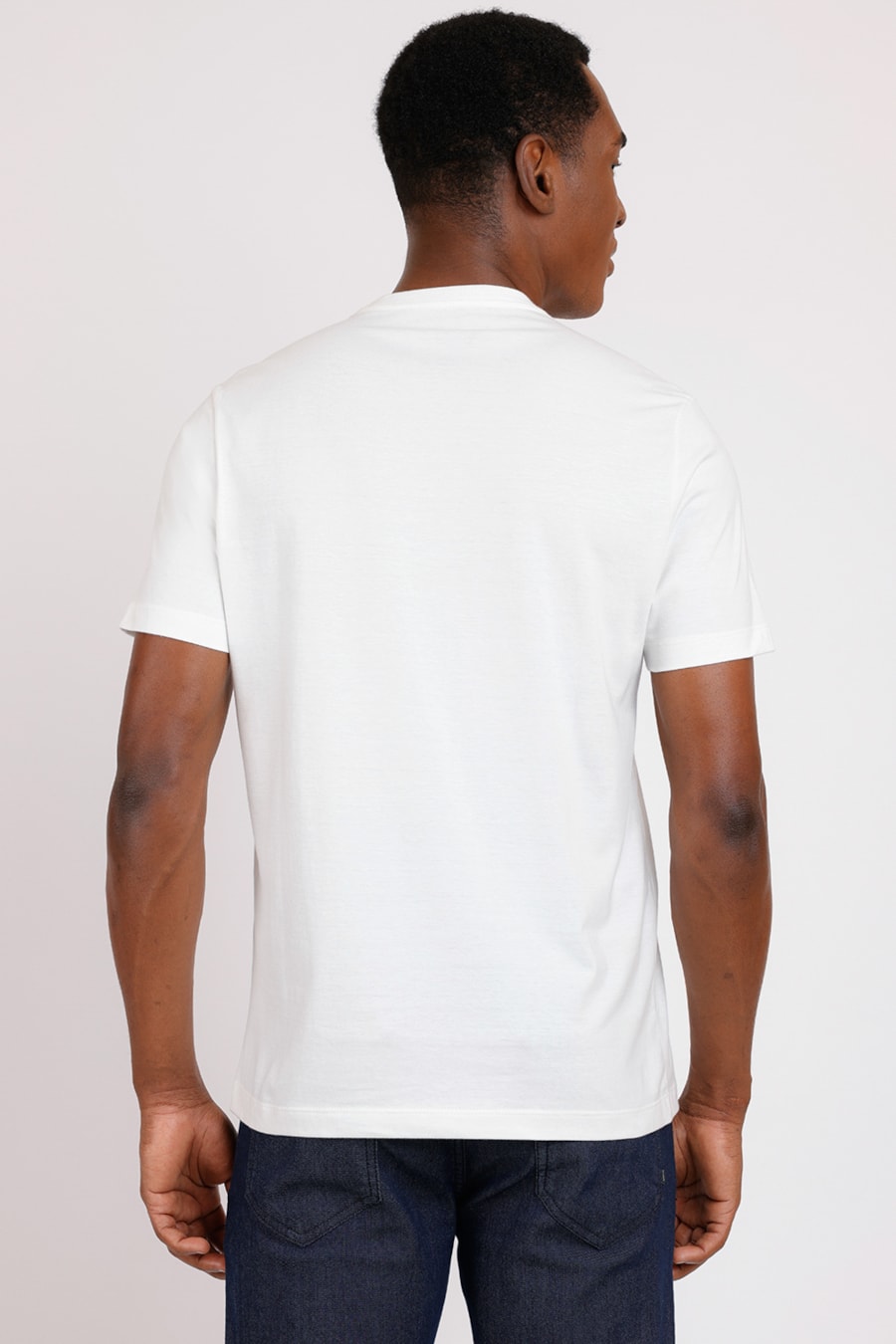 Camiseta Estampa Aramis Repeat Off White — foto 2 de 2