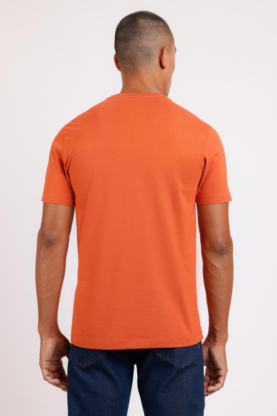 Camiseta Estampa Assinatura Peito Caramelo Bourbon — foto 2 de 2
