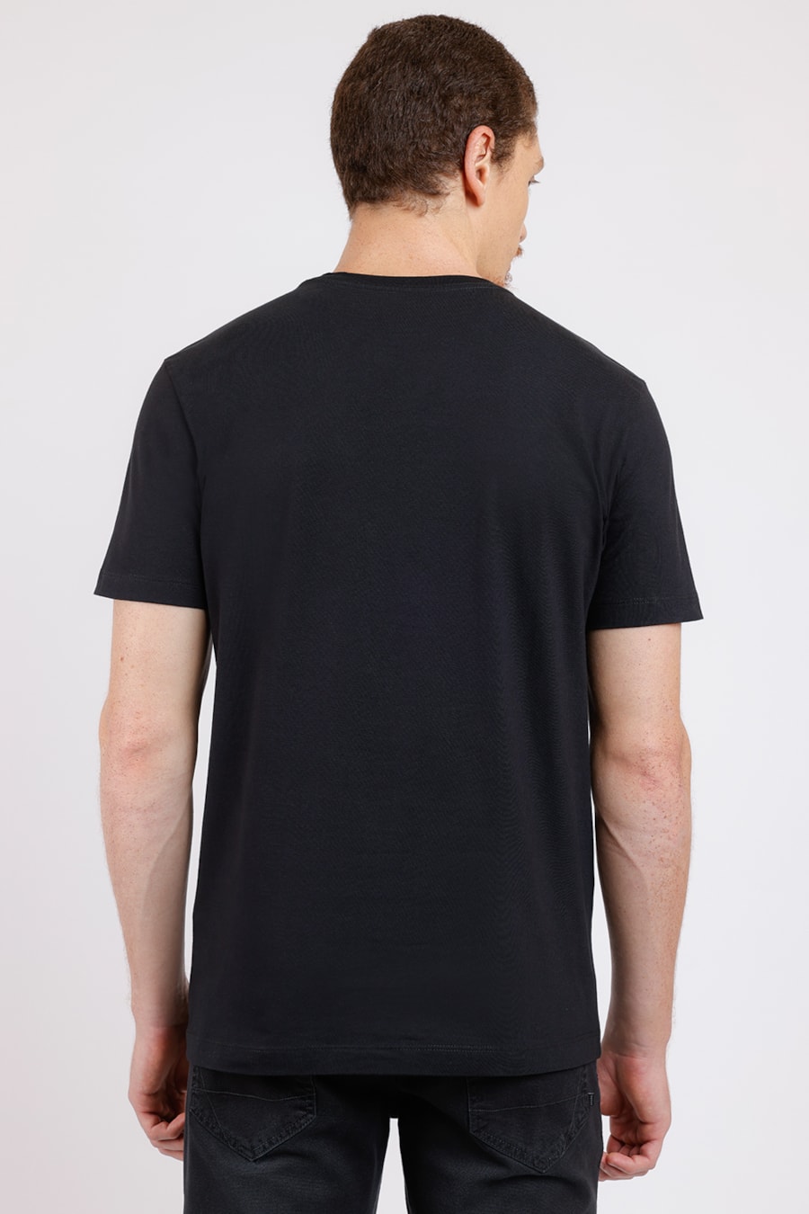 Camiseta Estampa Flower Photo Preto — foto 2 de 2