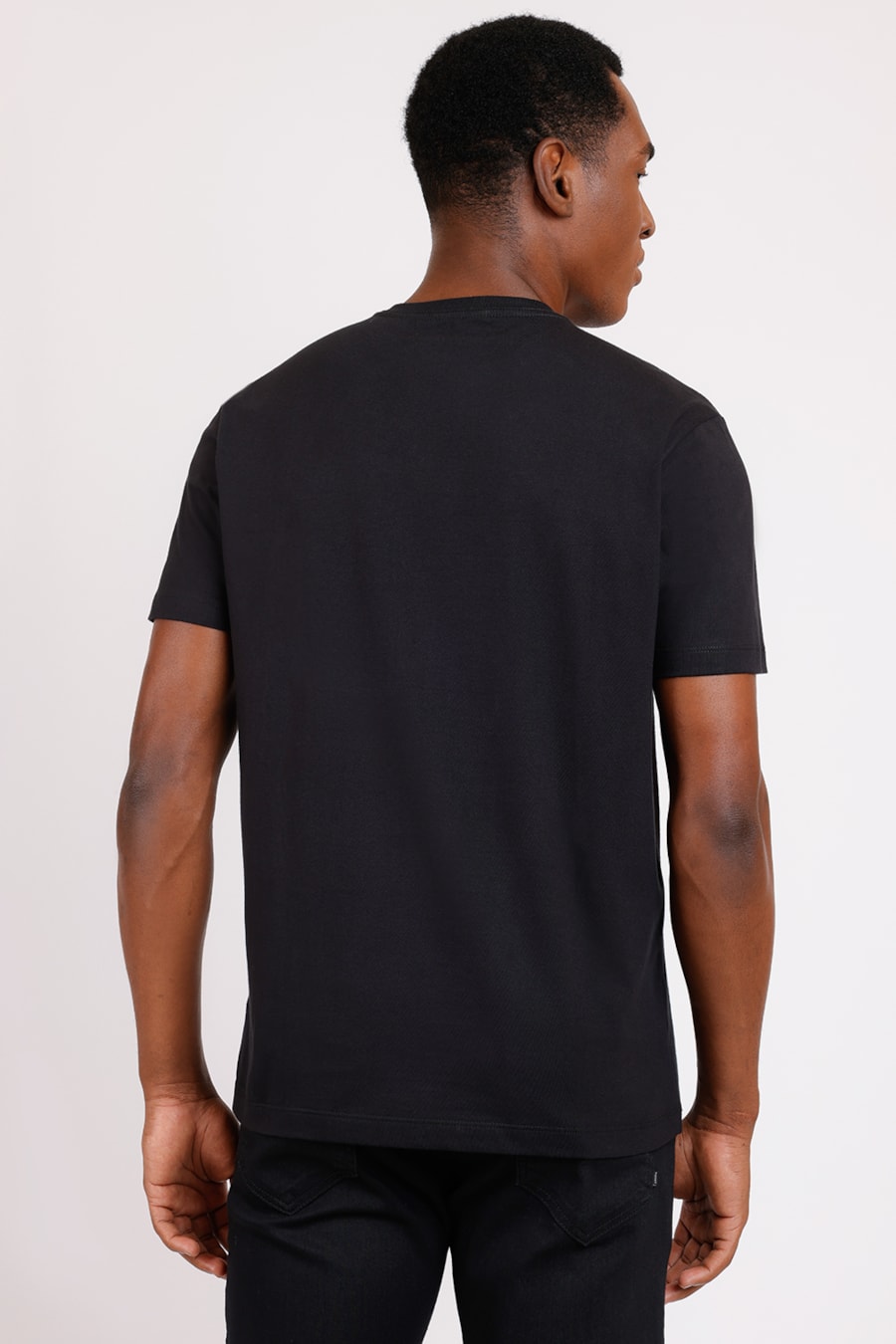 Camiseta Estampa Frame Preto — foto 2 de 2