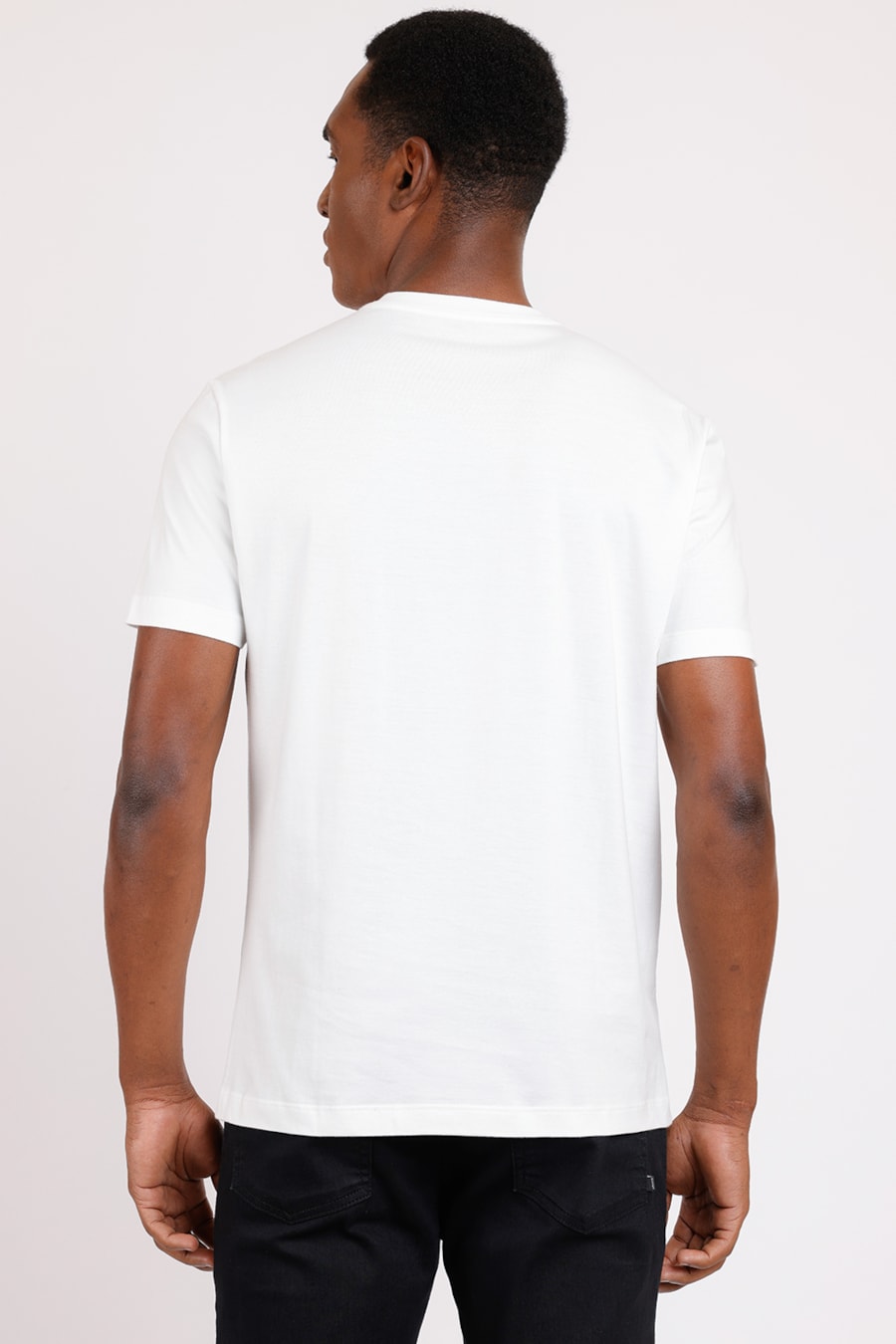 Camiseta Estampa Logo Geométrico Off White — foto 2 de 2