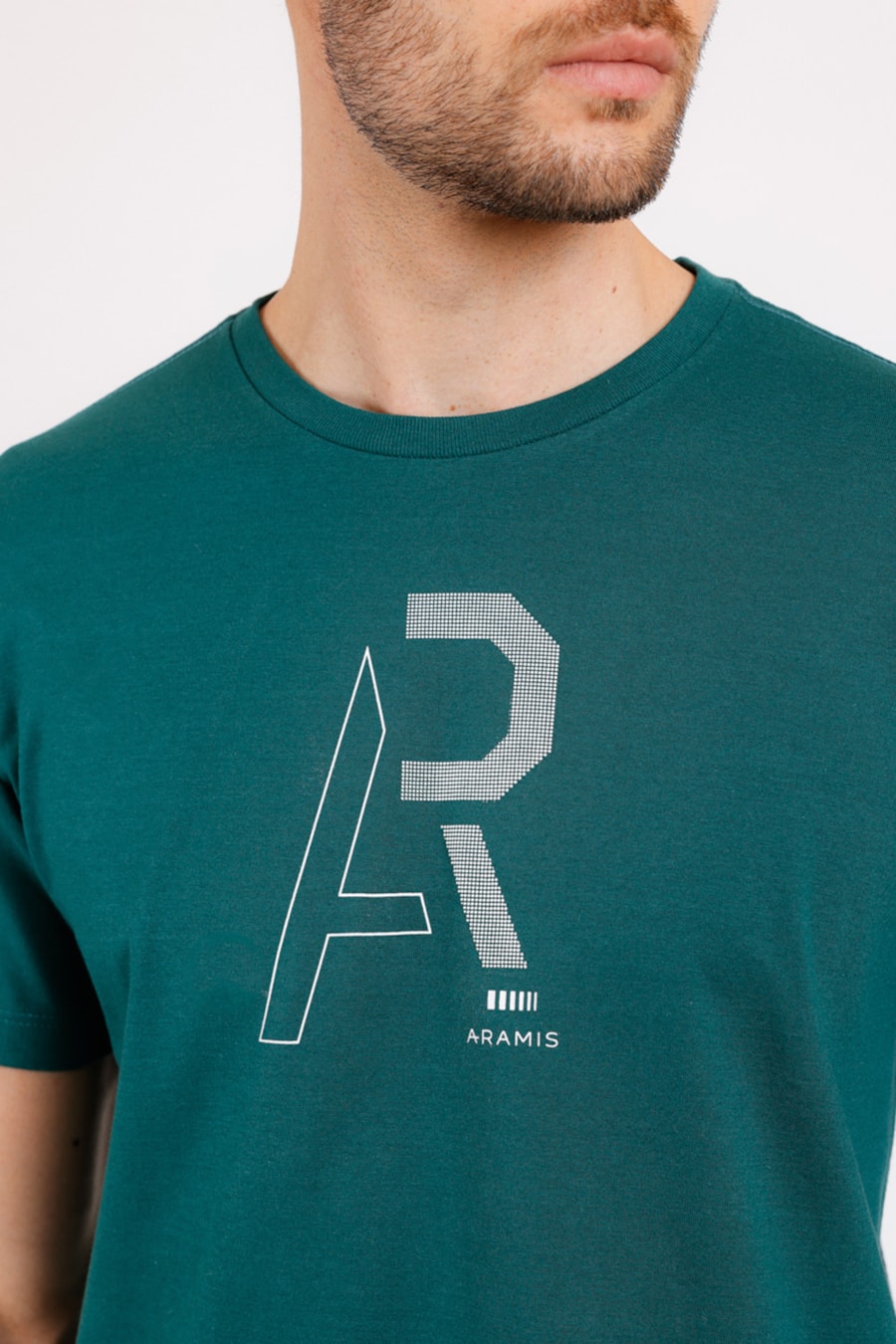 Camiseta Estampa Logo Pinos Verde Esmeralda — foto 1 de 2