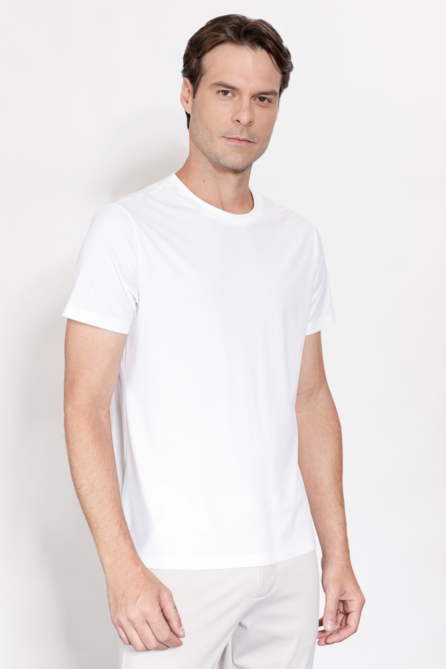 Camiseta Fusionada Piquet Algodao — foto 1 de 5