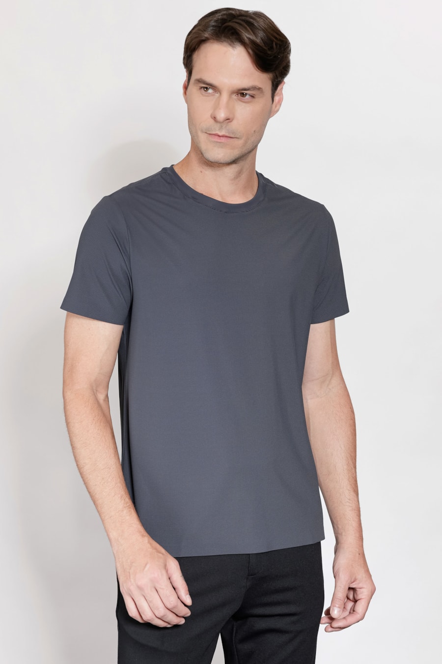 Camiseta Fusionada Piquet Marinho Escuro — foto 1 de 5