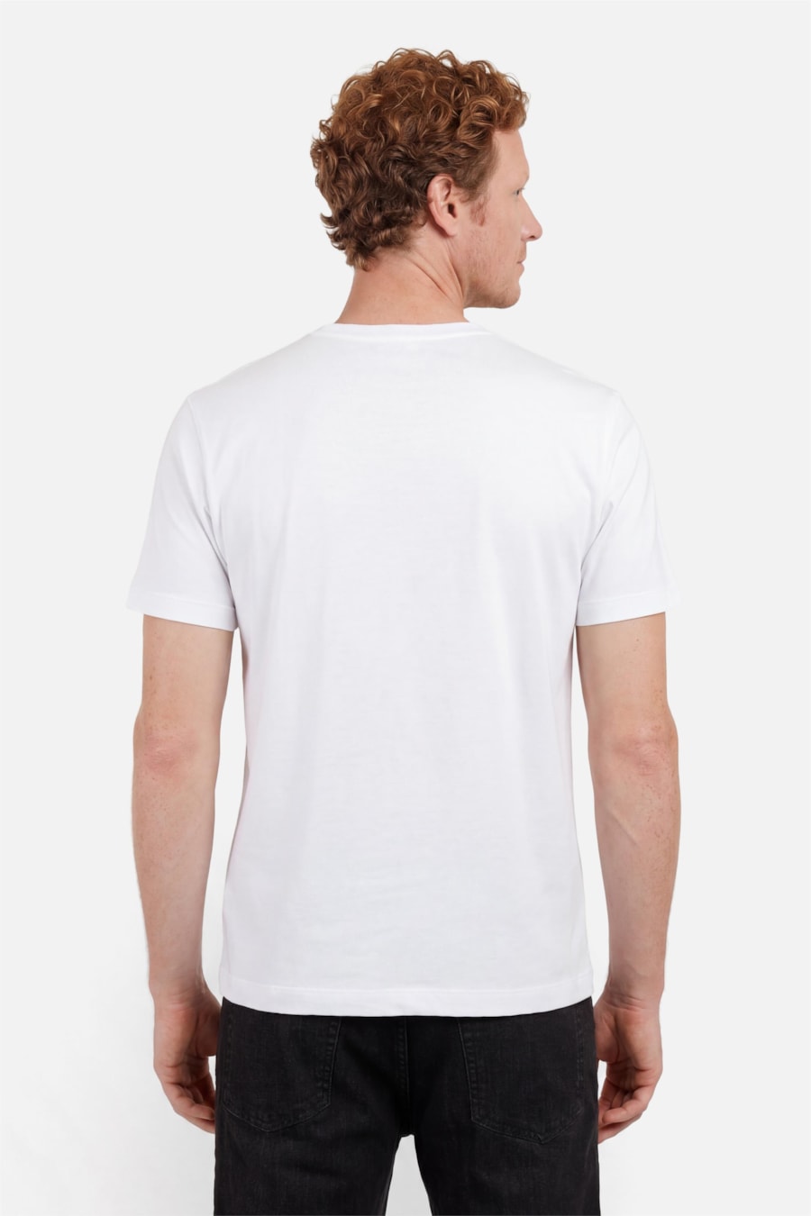 Camiseta Gola Careca Branco — foto 4 de 4
