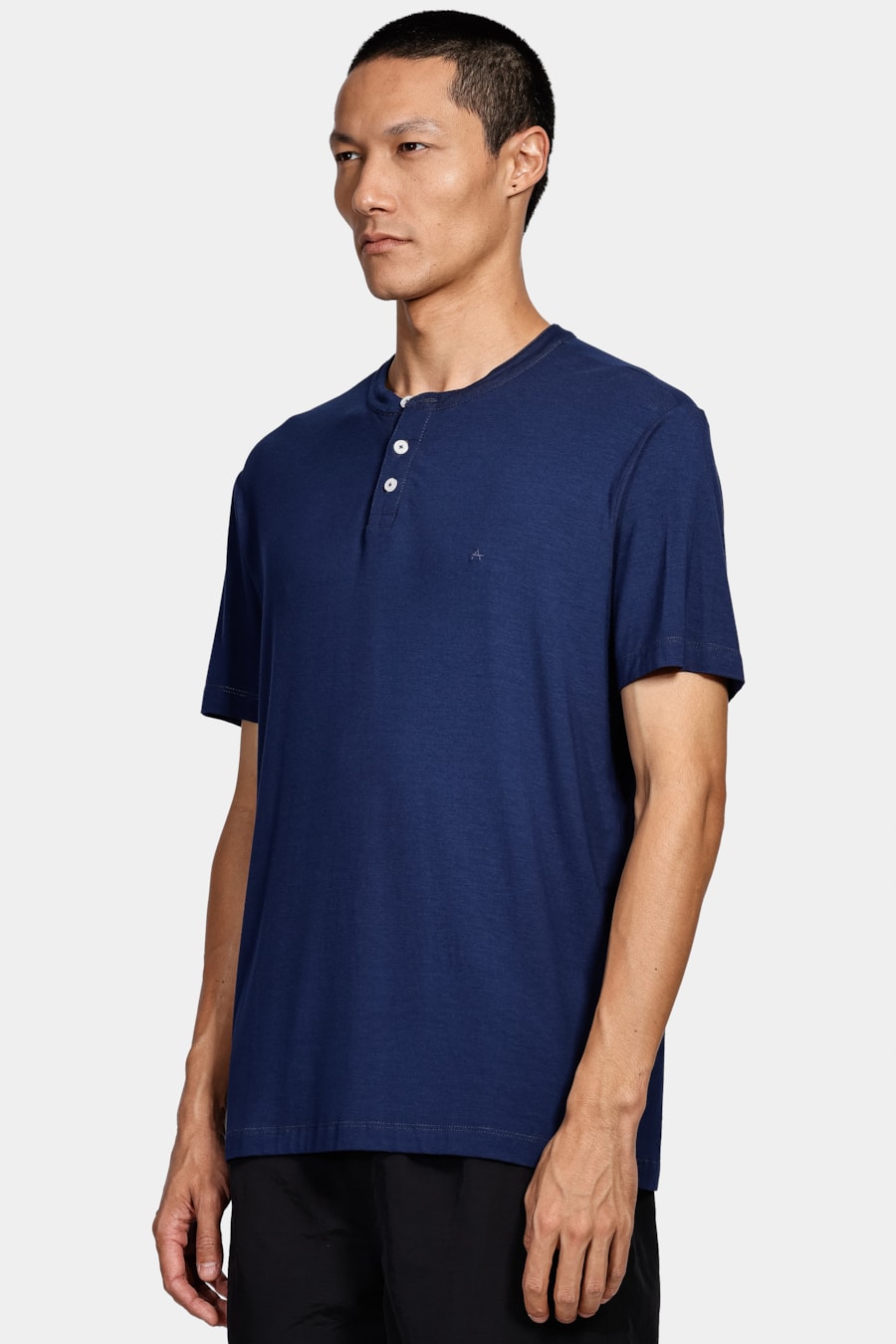 Camiseta Gola Portuguesa Lisa Marinho — foto 1 de 4