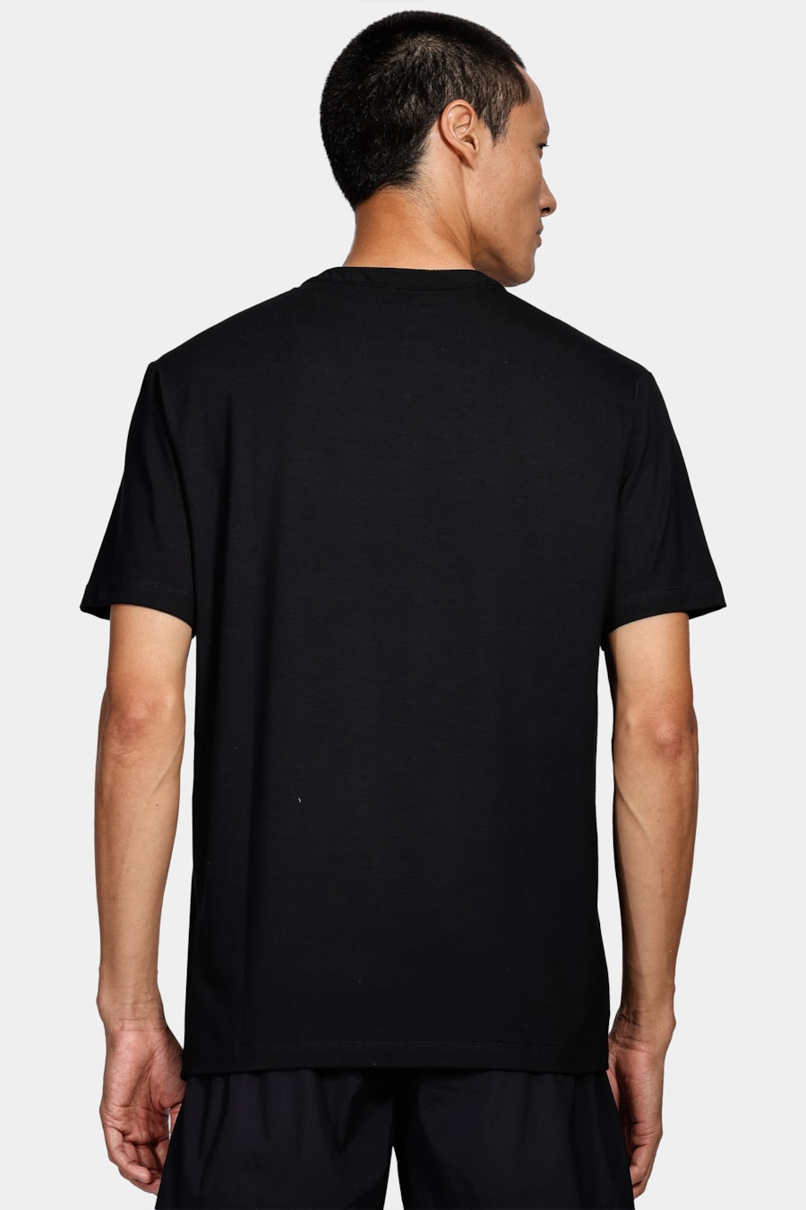 Camiseta Gola Portuguesa Lisa Preto — foto 4 de 4