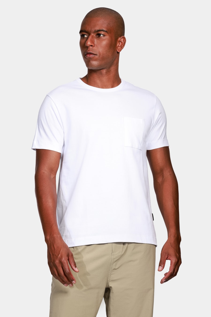 Camiseta Icon Malhão Bolso Branco — foto 1 de 5