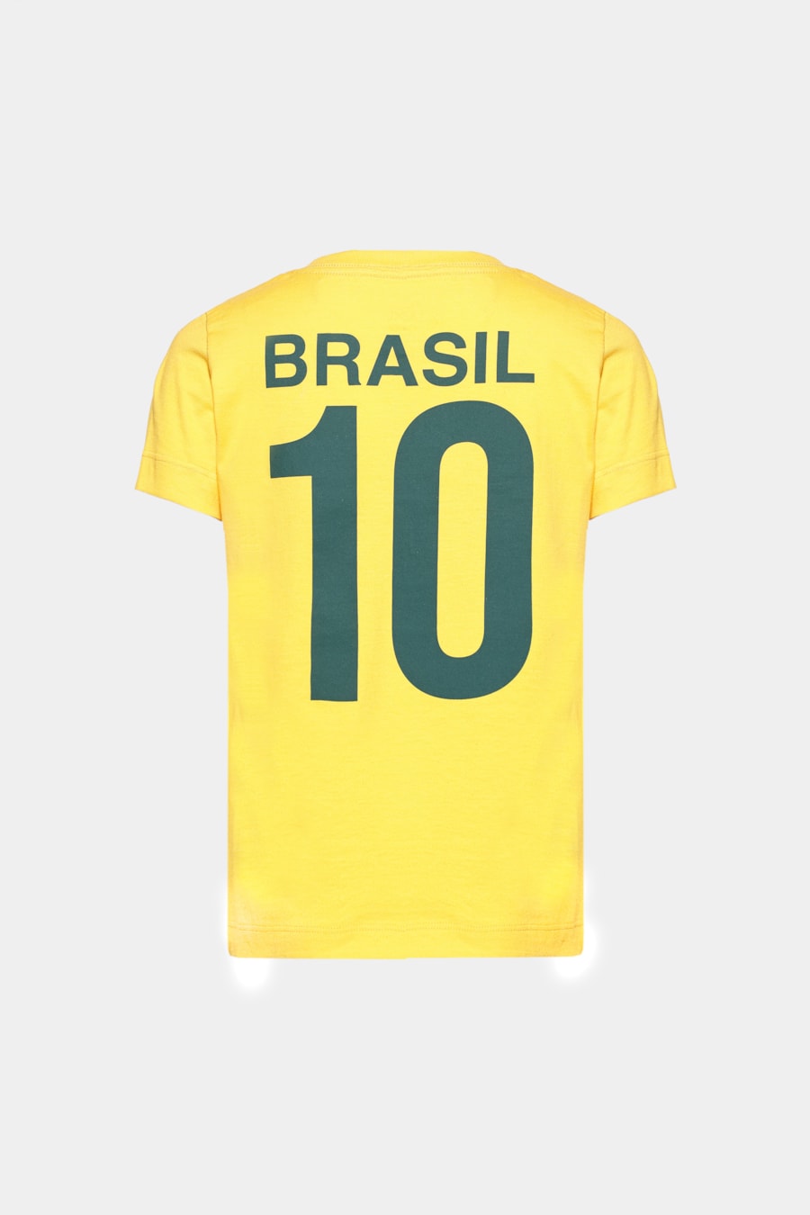 Camiseta Infantil Estampa Brasil 10 Amarelo — foto 5 de 5