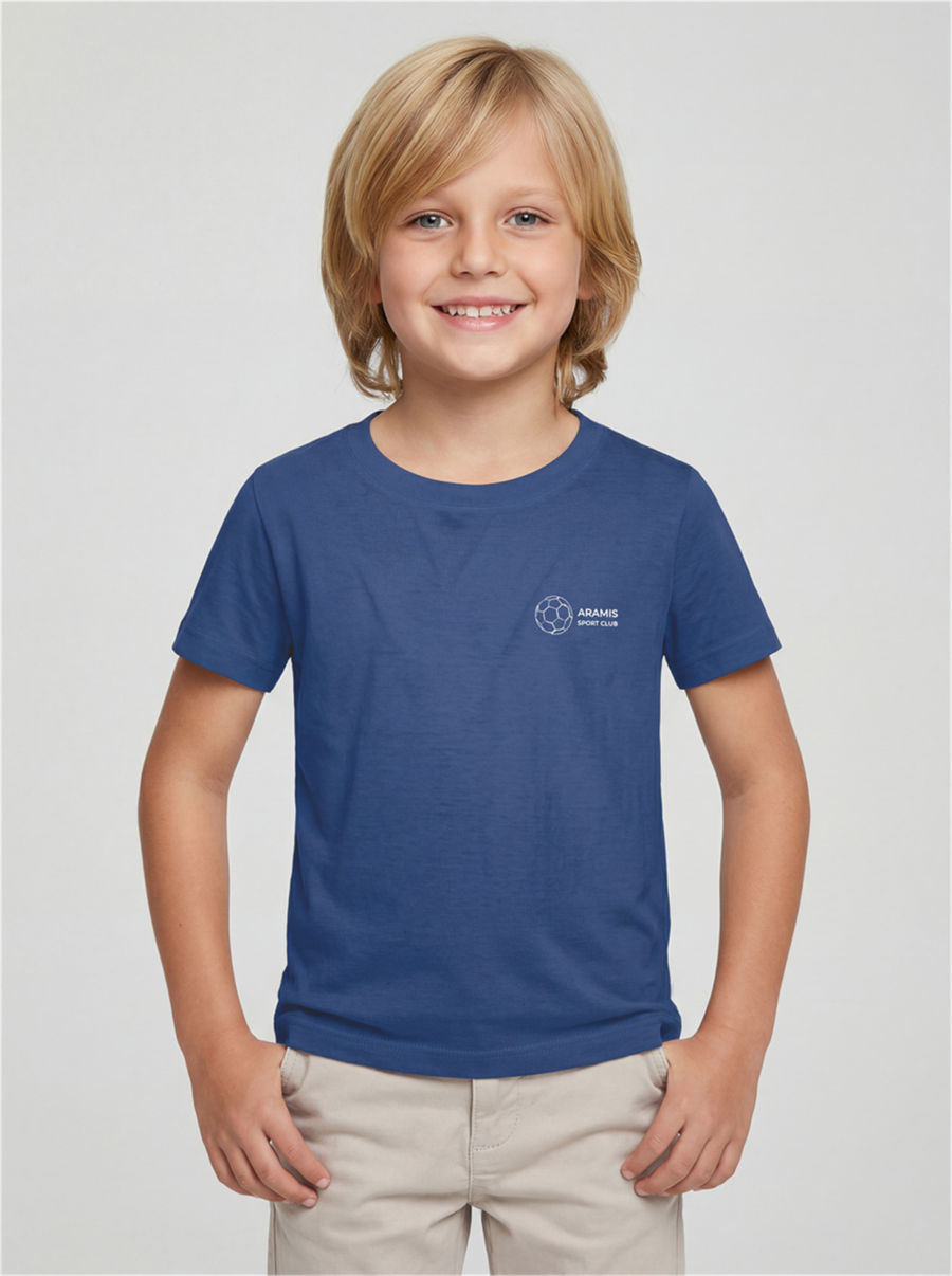 Camiseta Infantil Estampa Brasil 10 Azul — foto 1 de 5